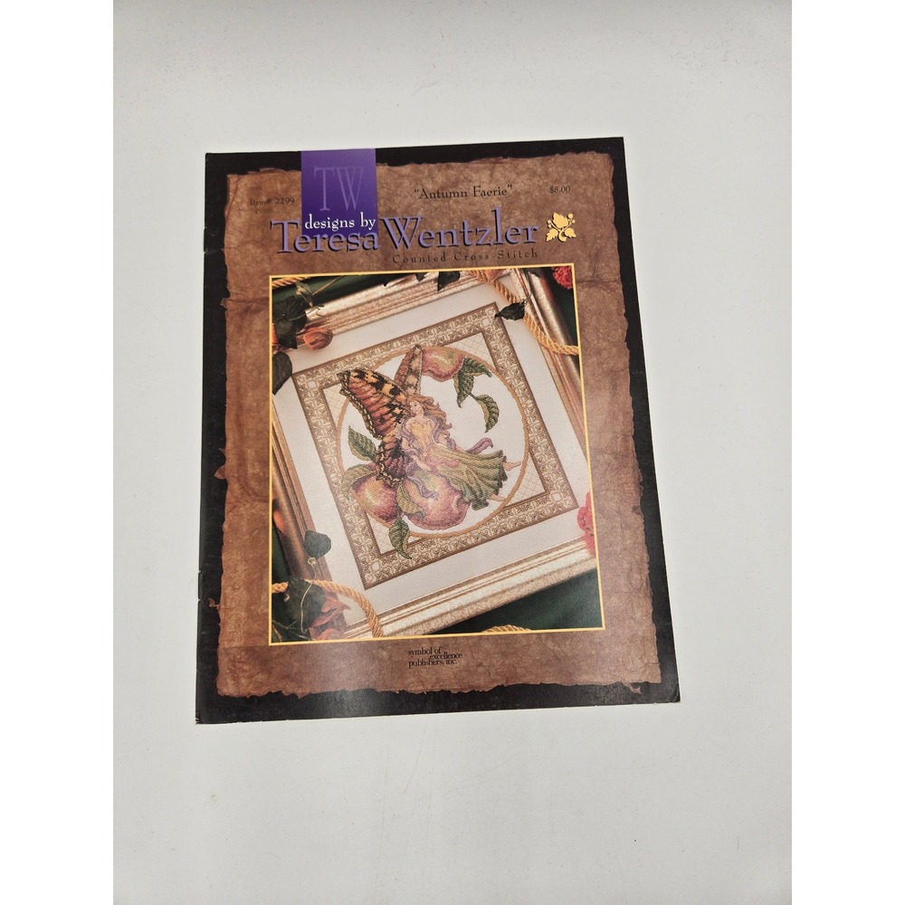 Teresa Wentzler Autumn Faerie Counted Cross Stitch Pattern Booklet Item 2299